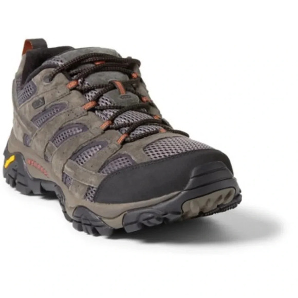 Merrell Men’s Size 11 Moab 2 Waterproof Hiking Shoes Brown NWT Beluga - Picture 1 of 7